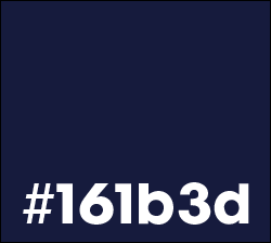 Dark Blue Color Card